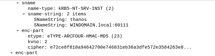 Wireshark: TGS-REP